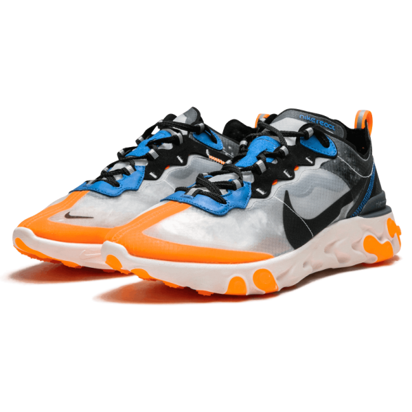 Мужские кроссовки Nike React Element 87 Thunder "Blue/Total/Orange"